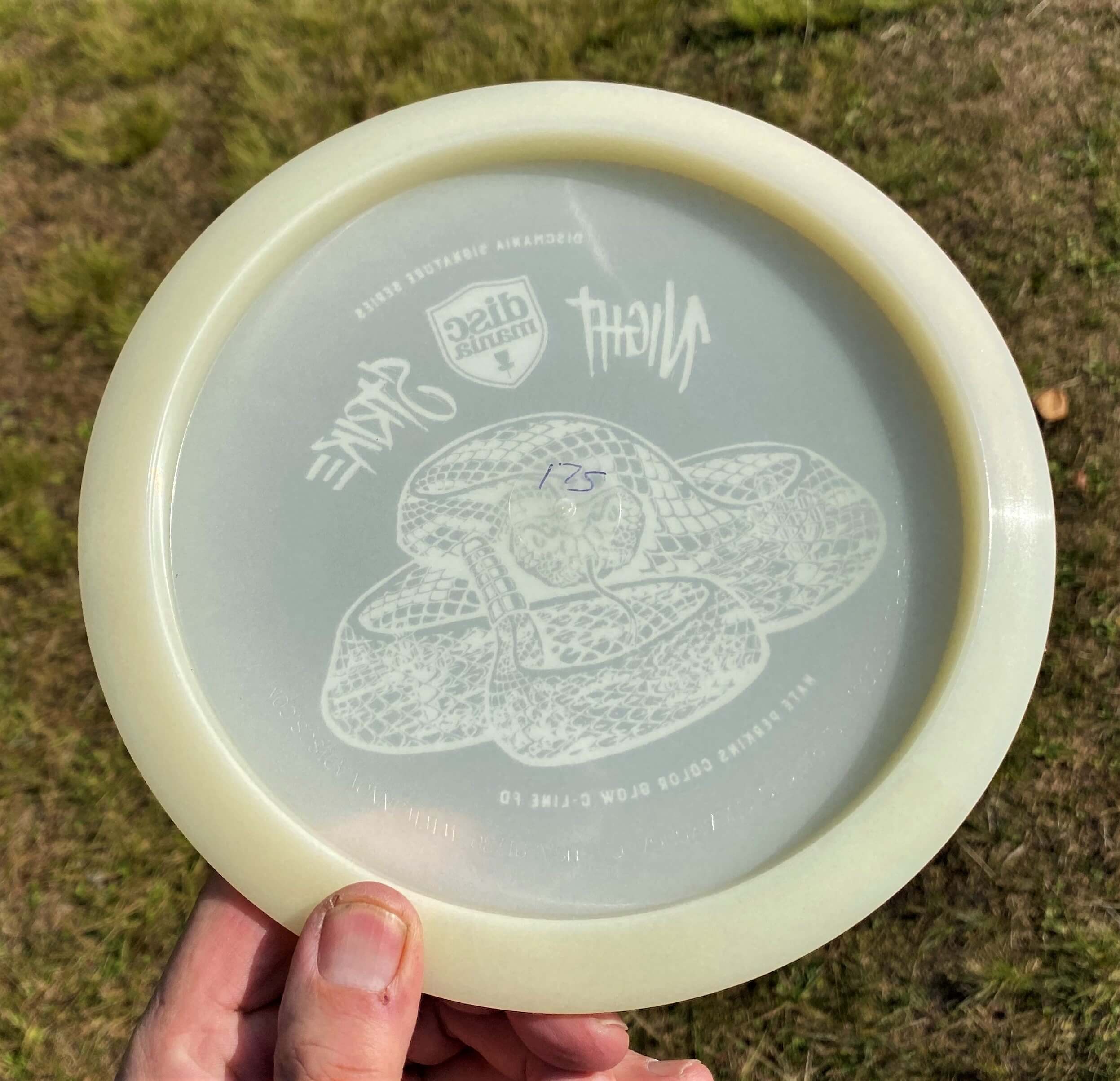 1st Run Night Strike Nate Perkins Color Glow C-Line FD -- 175 grams (5362) - Image 2