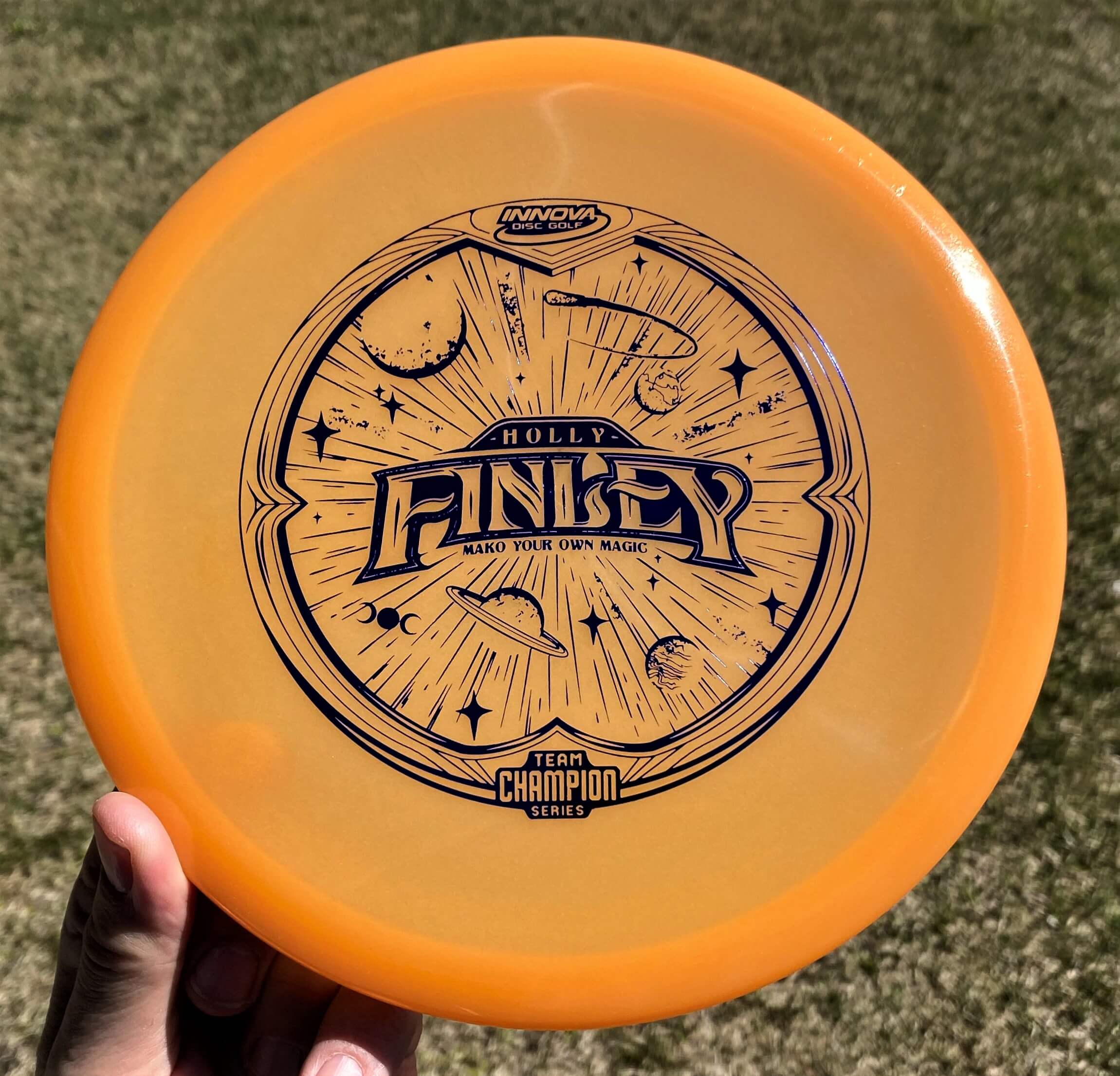 Holly Finley Tour Series -- Champion Color Glow Mako3 -- 169 grams (3415)