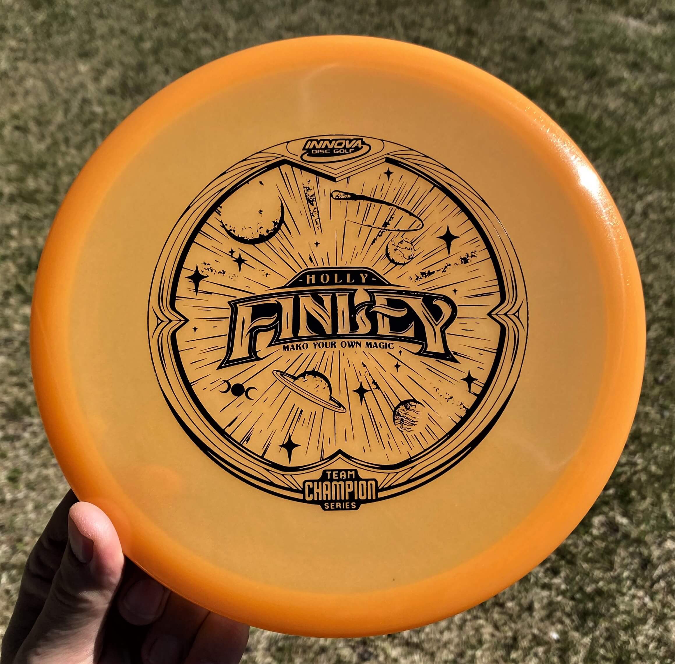 Holly Finley Tour Series -- Champion Color Glow Mako3 -- 169 grams (3416)