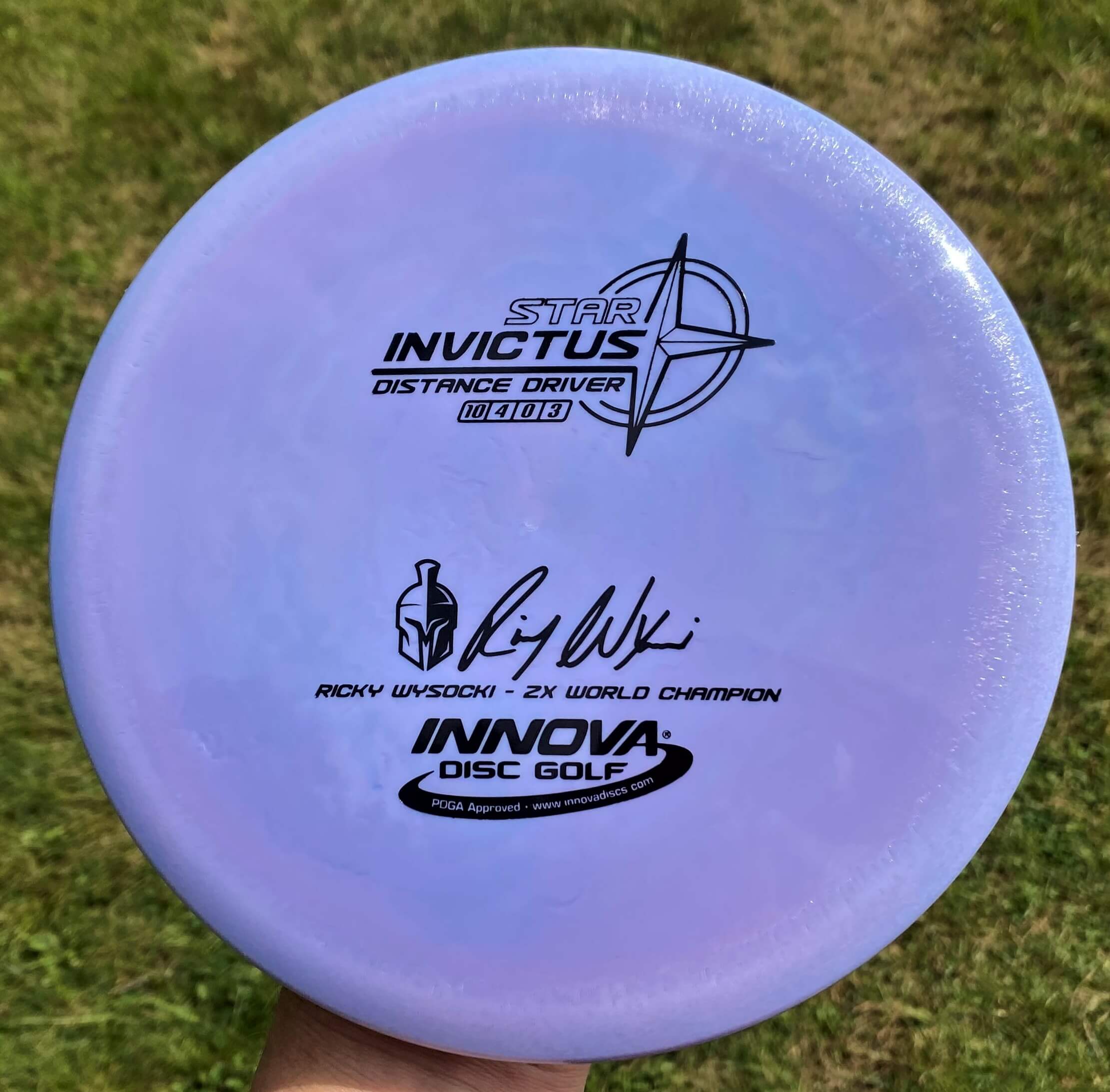 Ricky Wysocki Signature Star Invictus -- 169 grams (6374)