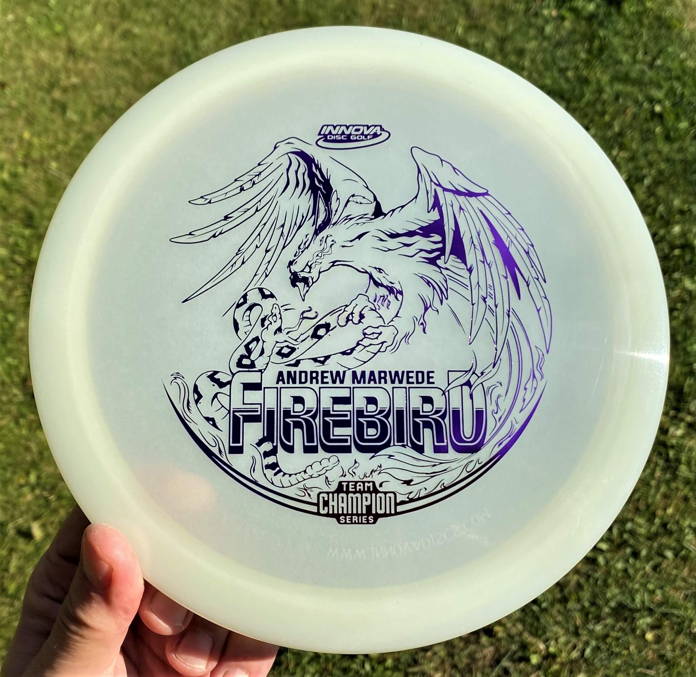 Andrew Marwede Champion Glow Firebird --173-175 grams (7234-1)
