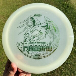 Andrew Marwede Champion Glow Firebird --173-175 grams (7235-1)