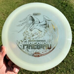 Andrew Marwede Champion Glow Firebird --173-175 grams (7236-1)