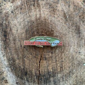 Sandy Point Swoosh Logo Pin