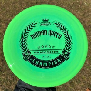 Disc Golf Pro Tour Champion Nathan Queen Commemorative Swirly Star Thunderbird -- 173-175 grams (8116-1)