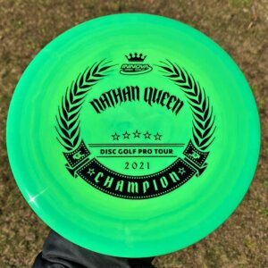 Disc Golf Pro Tour Champion Nathan Queen Commemorative  Swirly Star Thunderbird -- 173-175 grams (8117-1)