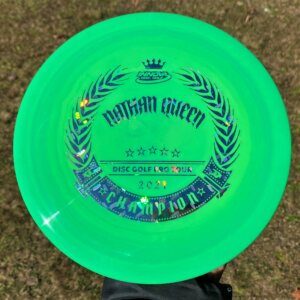 Disc Golf Pro Tour Champion Nathan Queen Commemorative  Swirly Star Thunderbird -- 173-175 grams (8120-1)