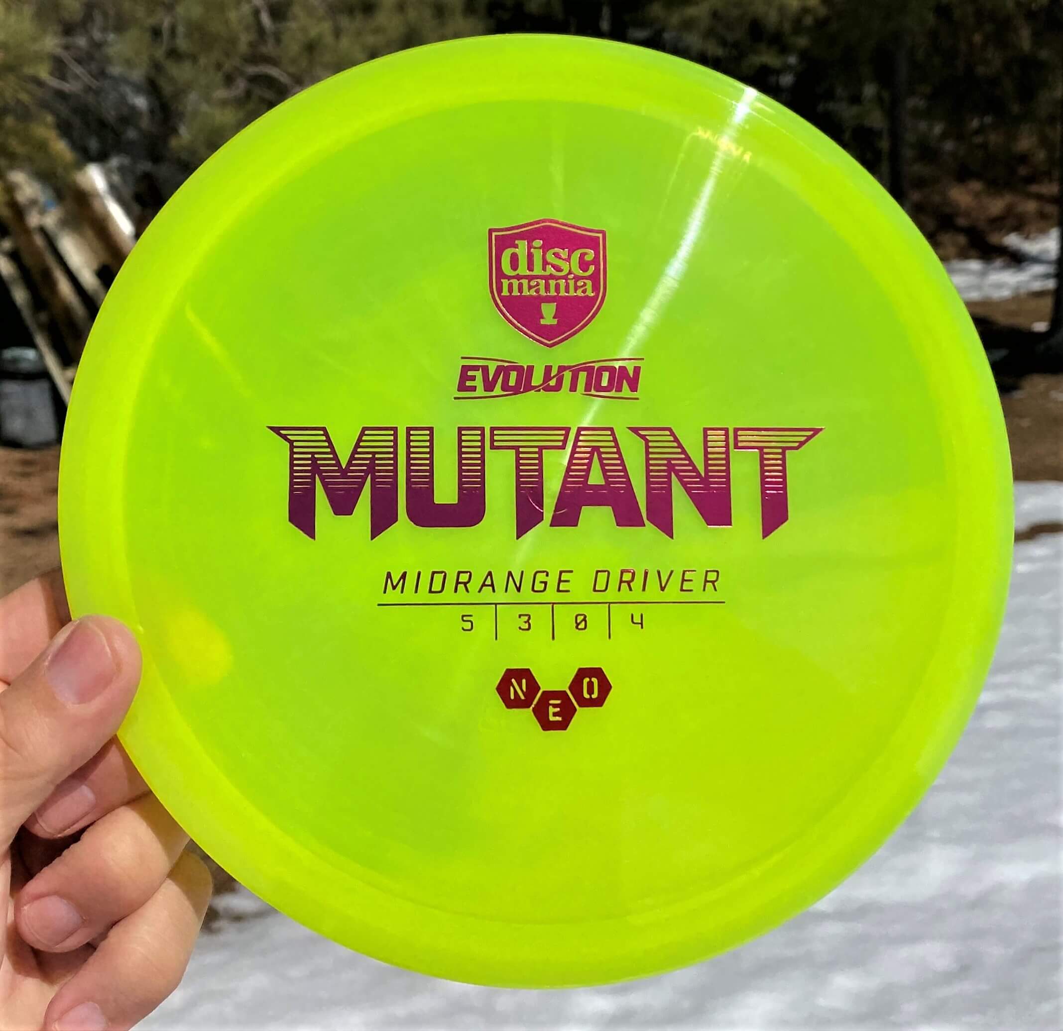 Discmania Evolution Neo Mutant Midrange Driver -- 177 grams (0317-1)