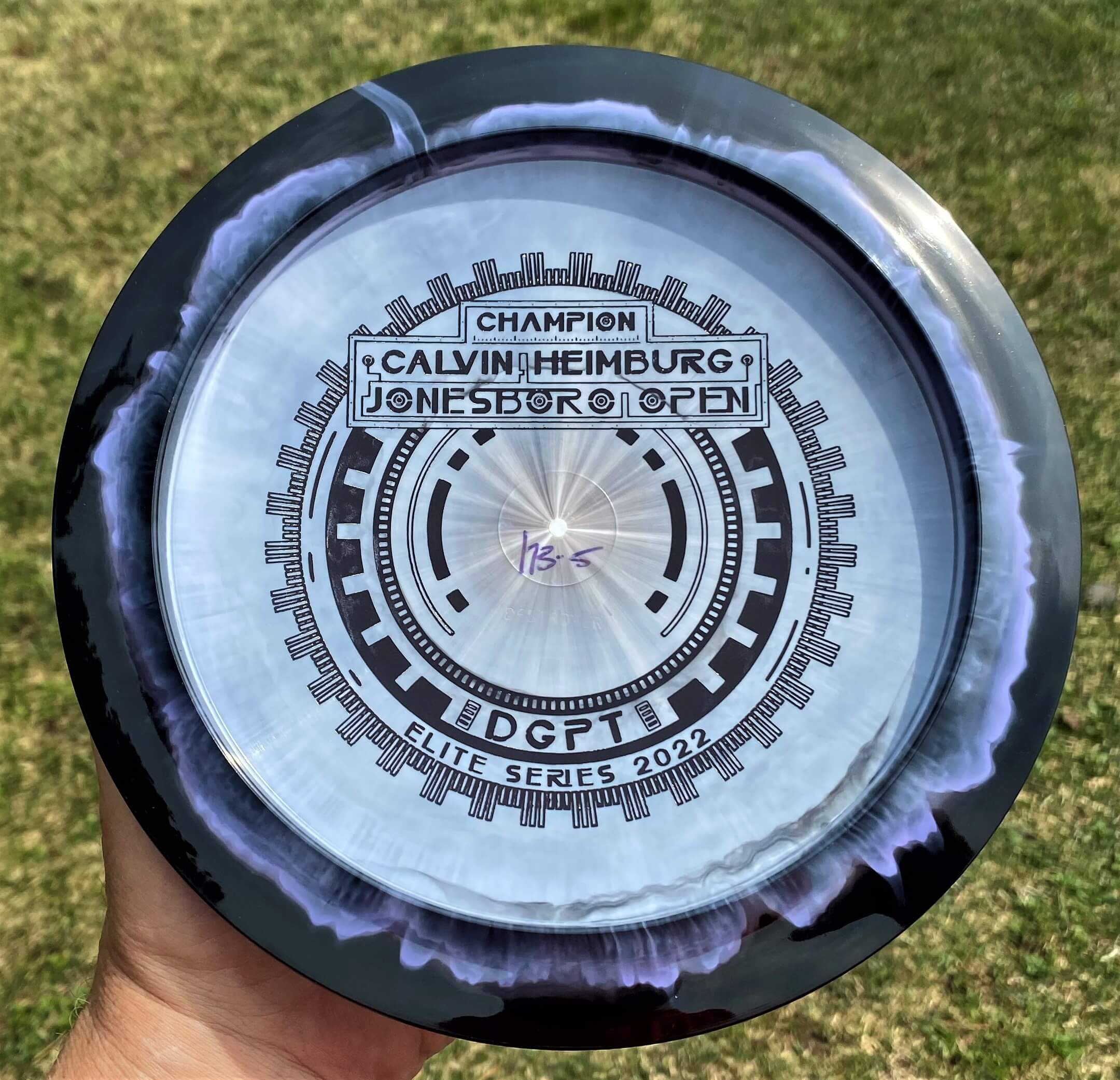 Calvin Heimburg Blank Top / Bottom stamp Halo Star Destroyer 173-175 grams (1216)