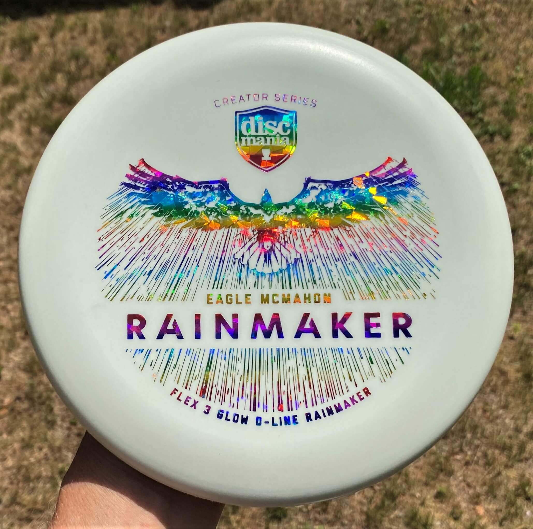 Eagle McMahon Creator Series GLOW D-Line RAINMAKER (Flex 3) -- 176 grams (1934-1)