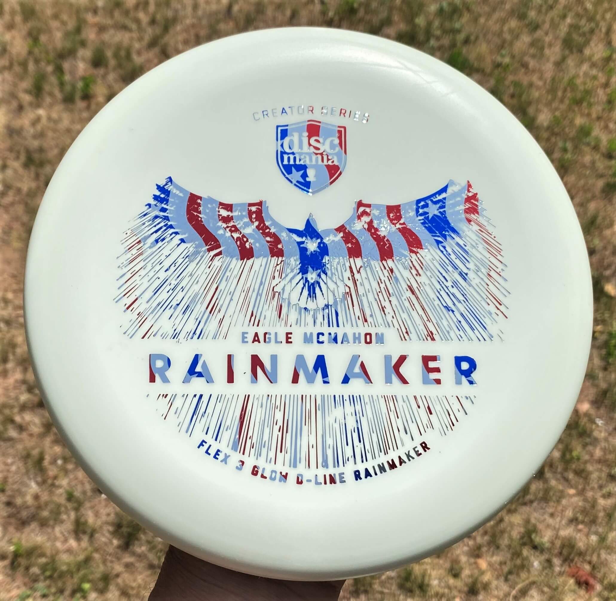 Eagle McMahon Creator Series GLOW D-Line RAINMAKER (Flex 3) -- 176 grams (1937-2)