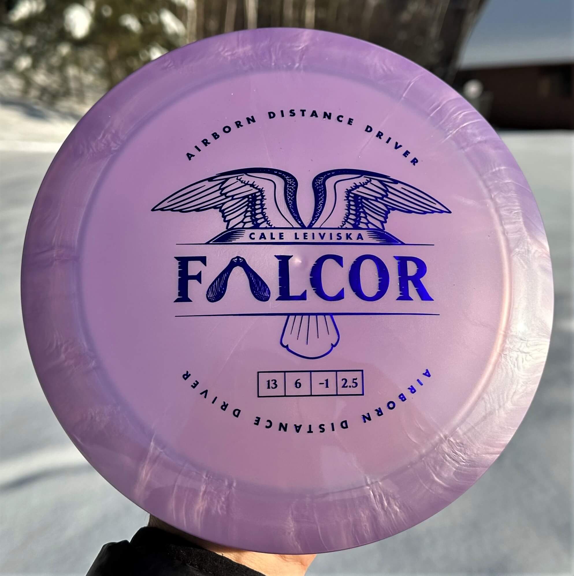 Cale Leiviska Airborn Falcor Distance Driver 500 by Prodigy -- 173 grams (3622-1)