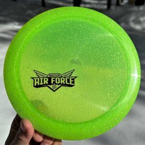 Metal Flake Champion DESTROYER w/NEW Mini Innova Air Force stamp — 173-5 grams (4560-2)