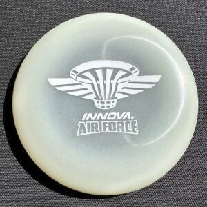 GLOW Champion Mini Disc w/Innova Air Force stamp (9758)