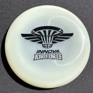 GLOW Champion Mini Disc w/Innova Air Force stamp (9759)