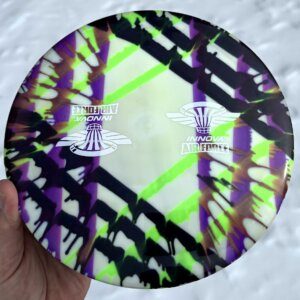 I-Dyed STAR WRAITH w/2 Innova Air Force stamps -- 173-5 grams (3479)