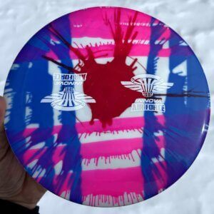 I-Dyed STAR WRAITH w/2 Innova Air Force stamps -- 173-5 grams (3483)