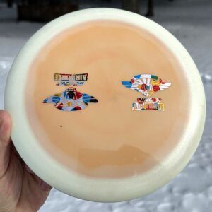 Proto GLOW Halo Star Destroyer w/2X Innova Air Force stamp -- 173-5 grams (3432)