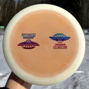 Proto GLOW Halo Star Destroyer w/2X Innova Air Force stamp -- 173-5 grams (3787)