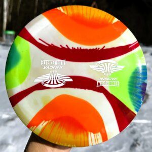 I-DYED Star DESTROYER with 2X Innova Air Force stamp -- 168 grams (3791)