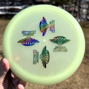 Proto Glow Champion MAMBA w/4 Innova Air Force stamps -- 161 grams (6874)