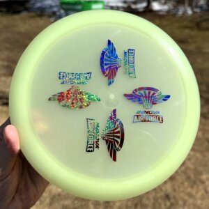 Proto Glow Champion MAMBA w/4 Innova Air Force stamps -- 163 grams (6875)