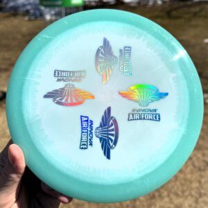 Proto GLOW Halo Star Destroyer w/4 Innova Air Force stamp -- 173-5 grams (6884)