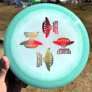 Proto GLOW Halo Star Destroyer w/4 Innova Air Force stamp -- 173-5 grams (6886)