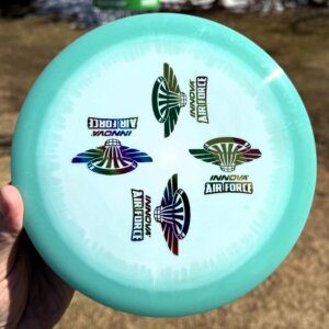 Proto GLOW Halo Star Destroyer w/4 Innova Air Force stamp -- 173-5 grams (6887)