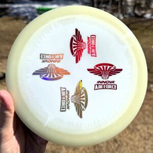 Proto GLOW Halo Star Destroyer w/4 Innova Air Force stamp -- 173-5 grams (6889)