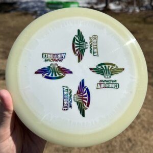 Proto GLOW Halo Star Destroyer w/4 Innova Air Force stamp -- 173-5 grams (6891)