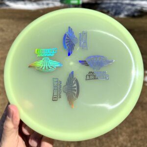 Proto Glow Champion STINGRAY w/4 Innova Air Force stamps -- 176 grams (6908)