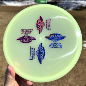 Proto Glow Champion STINGRAY w/4 Innova Air Force stamps -- 171 grams (6910)