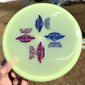 Proto Glow Champion STINGRAY w/4 Innova Air Force stamps -- 175 grams (6912)