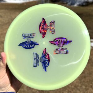 Proto Glow Champion STINGRAY w/4 Innova Air Force stamps -- 171 grams (6913)