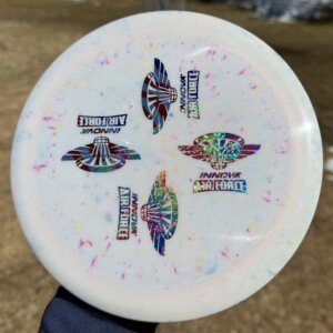 Splatter Star Destroyer w/4 Innova Air Force stamps -- 175 grams (6914)