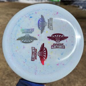 Splatter Star Destroyer w/4 Innova Air Force stamps -- 175 grams (6921)