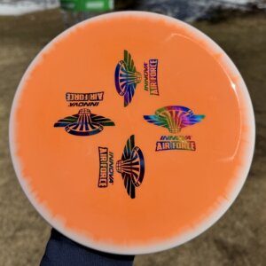Halo Star ROC3 w/4 Innova Air Force stamps -- 175 grams (6927)