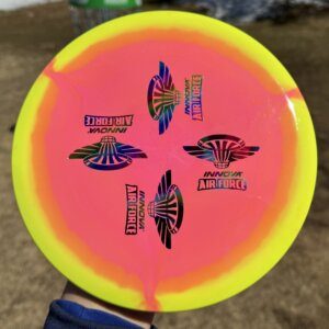 Halo Star ROC3 w/4 Innova Air Force stamps -- 176 grams (6929)