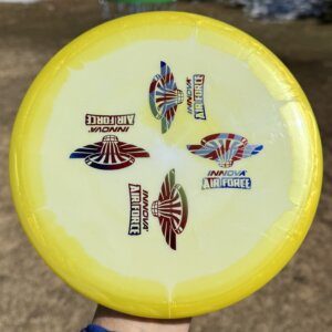 Halo Star ROC3 w/4 Innova Air Force stamps -- 177 grams (6935)