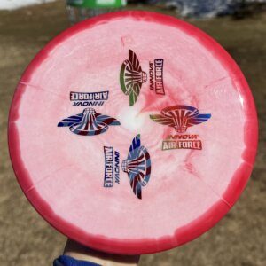 Halo Star ROC3 w/4 Innova Air Force stamps -- 174 grams (6936)