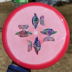 Halo Star FOX w/4 Innova Air Force stamps -- 172 grams (6947)