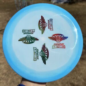 Halo Star FOX w/4 Innova Air Force stamps -- 171 grams (6949)