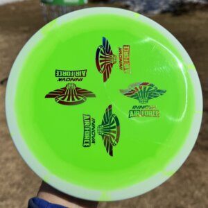 Halo Star FOX w/4 Innova Air Force stamps -- 168 grams (6950)