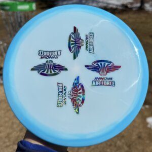 Halo Star FOX w/4 Innova Air Force stamps -- 174 grams (6954)