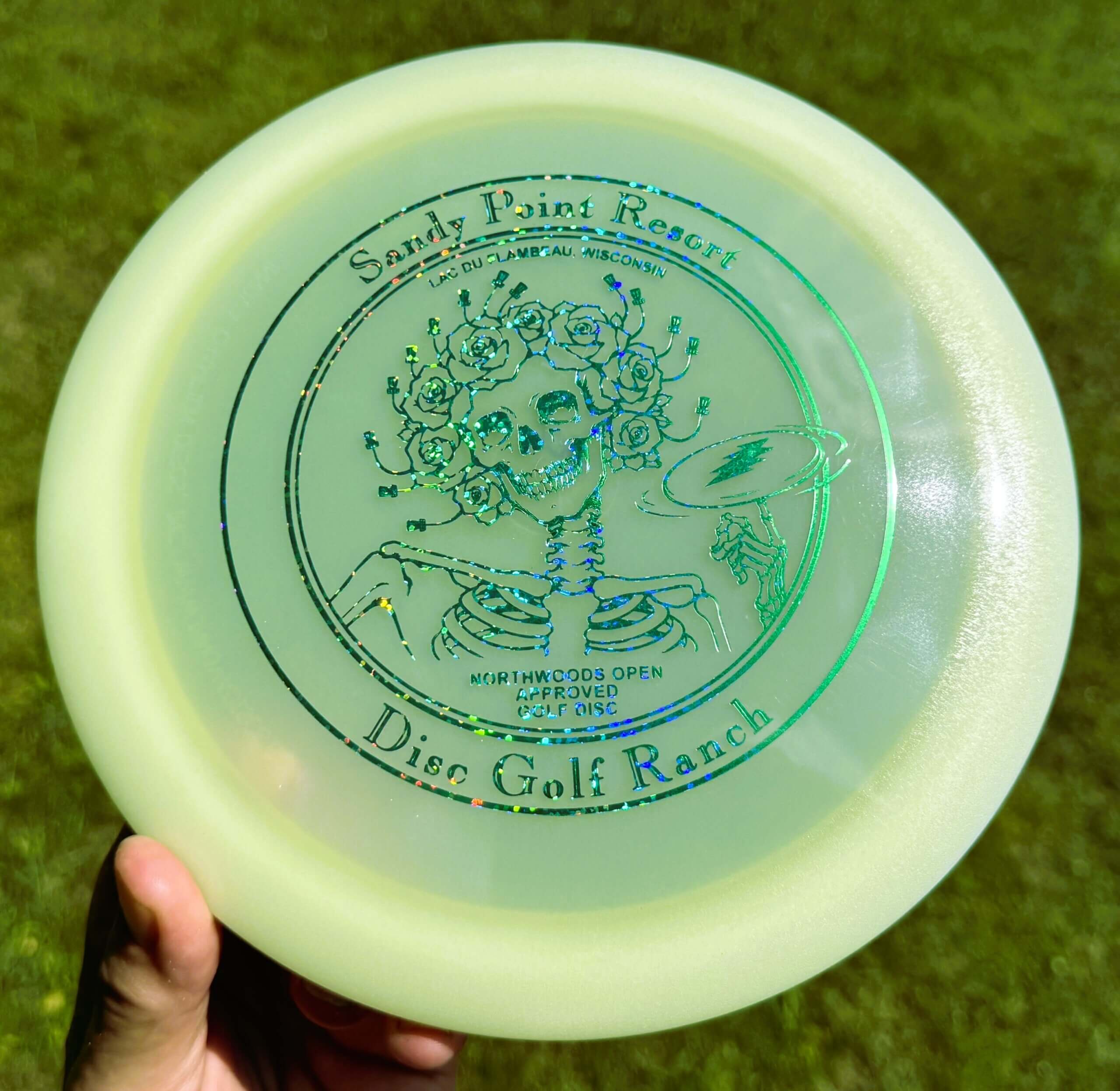 "SANDY" Stamp Northwoods Approved Proto Glow Champion WRAITH -- 170g (7637)
