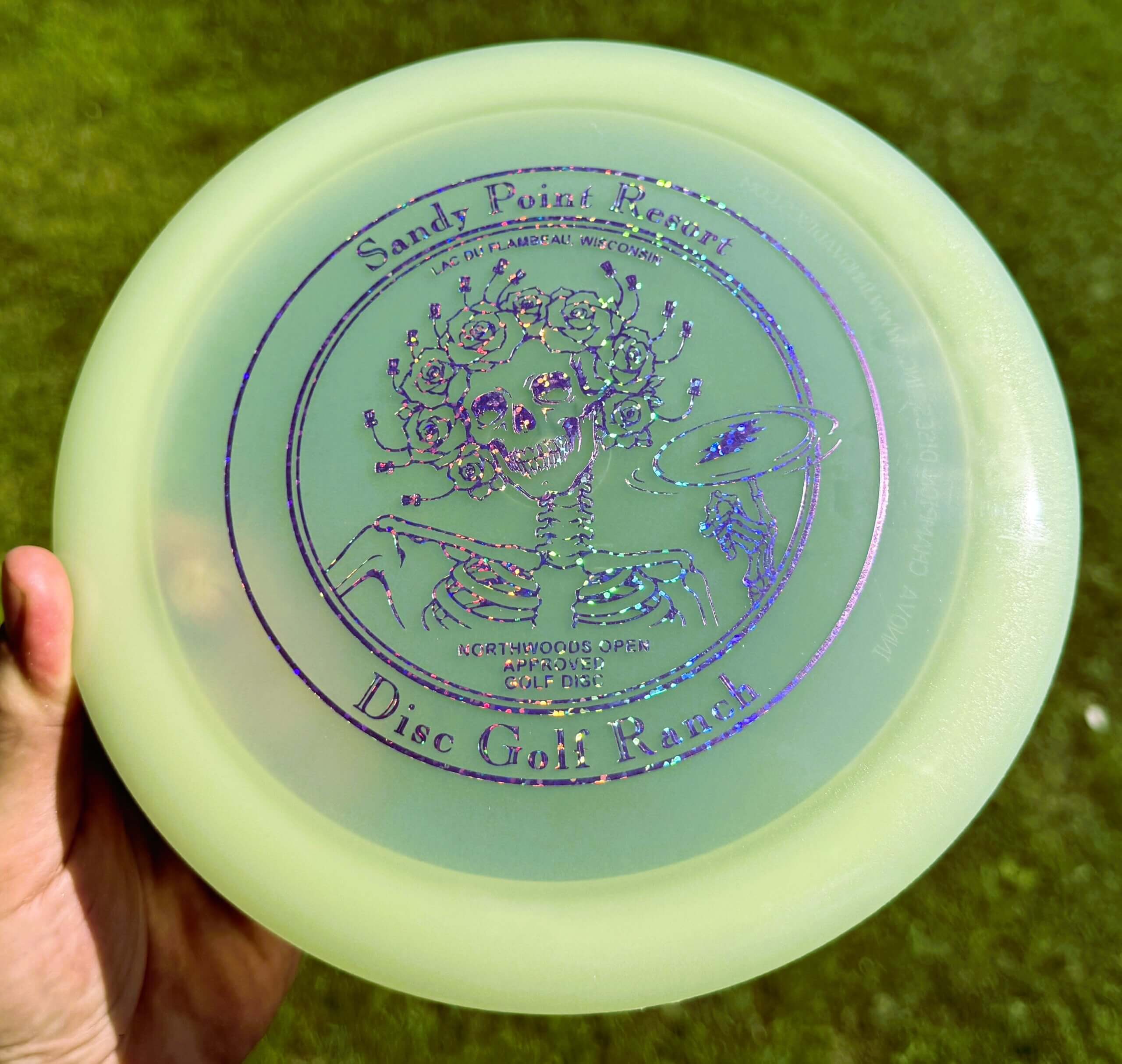 "SANDY" Northwoods Approved Proto Glow Champion WRAITH -- 171g (7639)